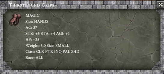 THIRSTBOUND GRIPS item card